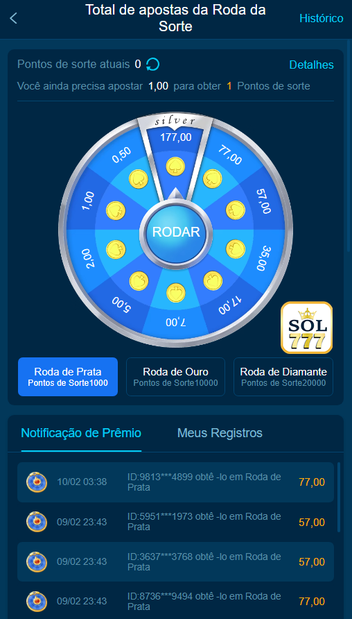 App Mobile sol777.com